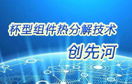 杯型組件熱分解（jiě）技術創（chuàng）先河