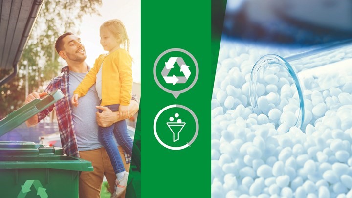 凱柏膠寶的新型通用TPE含有高達40%的消費後回收塑（sù）料成分