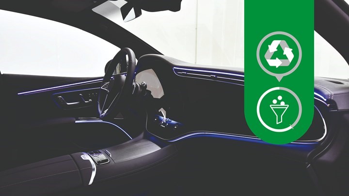 凱柏膠寶推出含38%回收成分的TPE材料，用於（yú）氣內飾