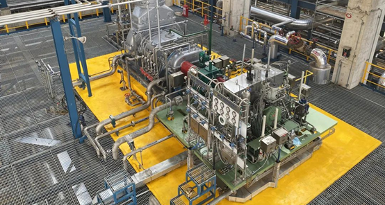 國內首台特大型高溫苯乙烯尾氣螺杆壓縮機（jī）組投產